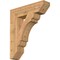 Ekena Millwork Olympic Slat Smooth Bracket, Western Red Cedar, 5 1/2"W x 24"D x 28"H BKT06X24X28OLY06SWR - alternate 1